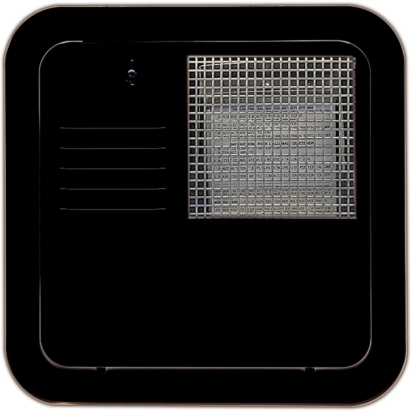 Suburban 6259AEB Water Heater Access Door for 10 Gallon Water Heater - Black