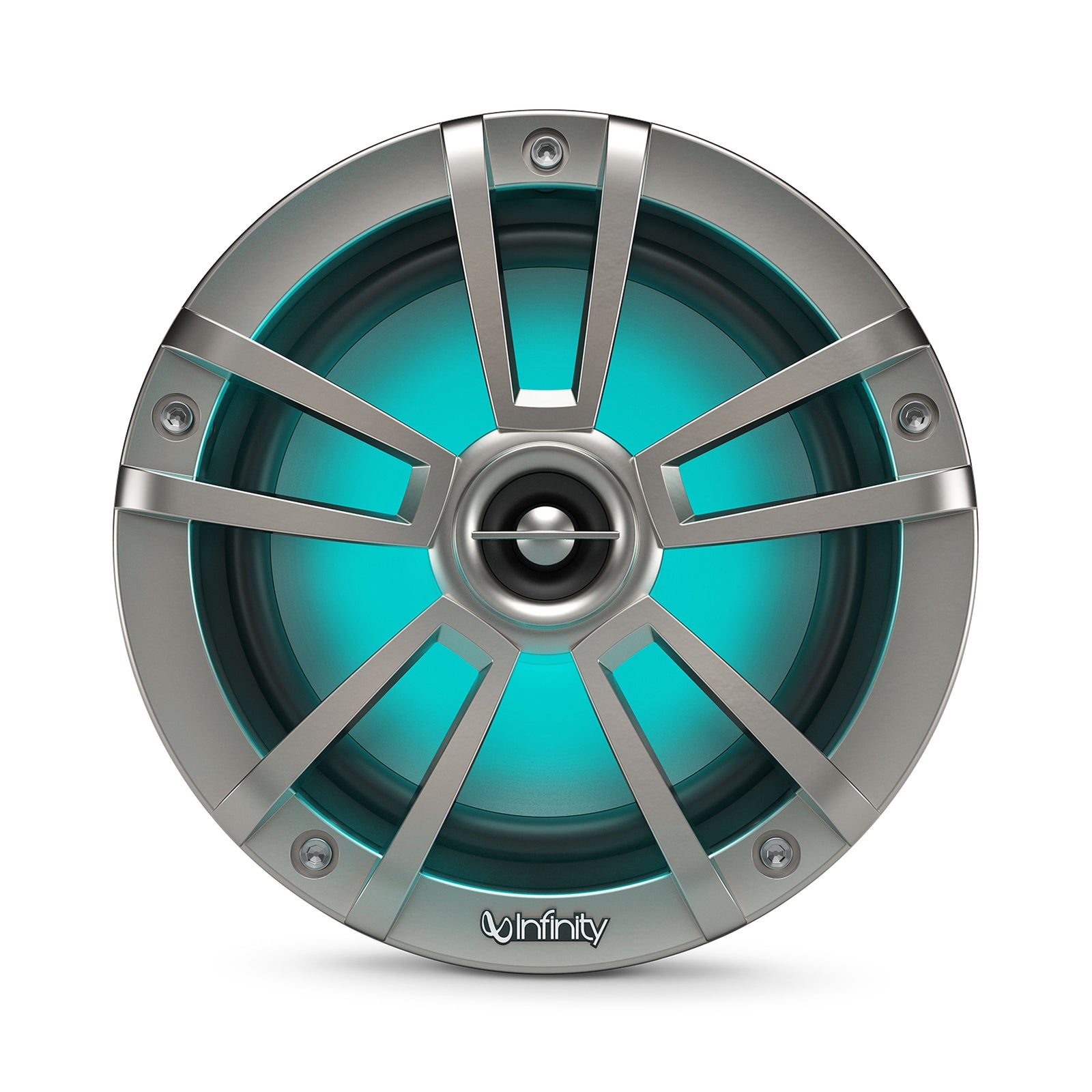 Infinity INF622MLT Two-Way Multi-Element RGB Titanium Marine Speakers - 6.5"