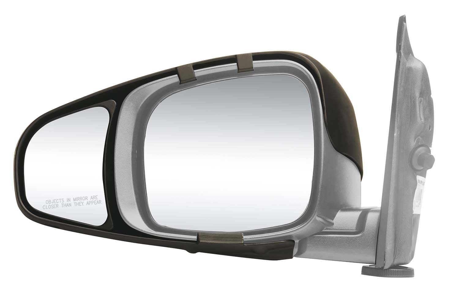 Fit System 80720 Snap & Zap Towing Mirror for Select Chrysler, Dodge, RAM, and Volkswagen Vans - Pair