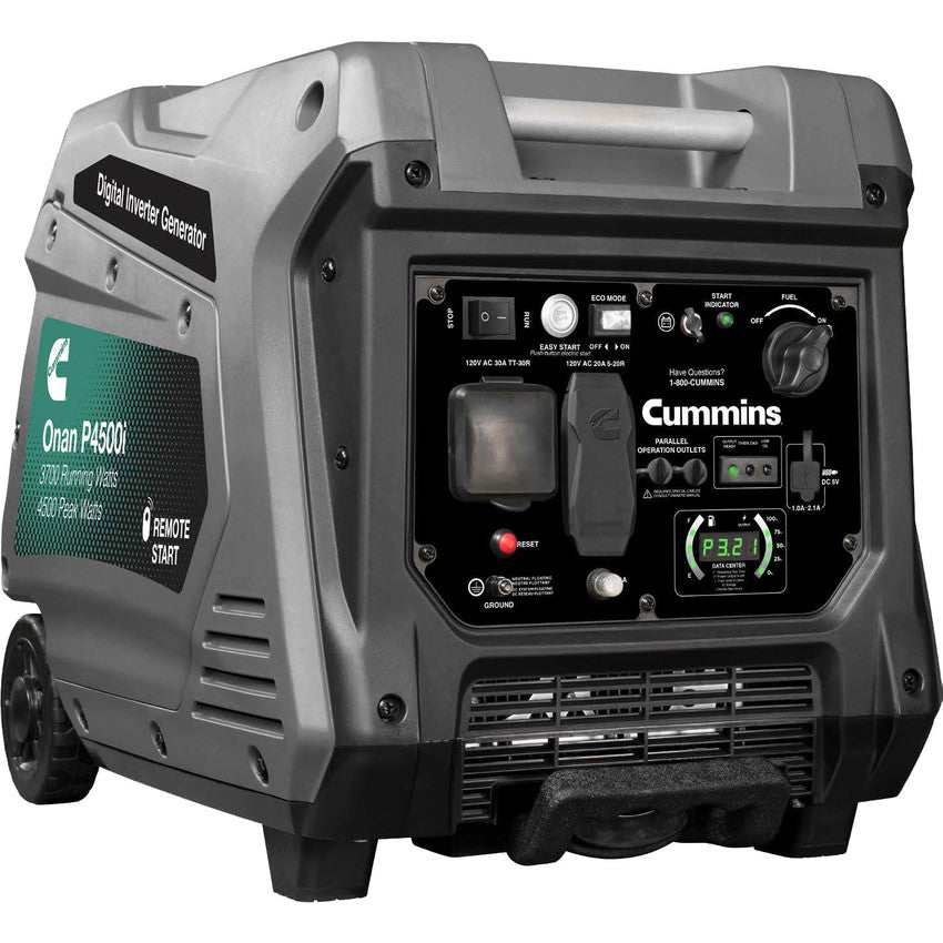 Cummins A058U955 Onan P4500i Inverter Portable Generator - 4500 Watts