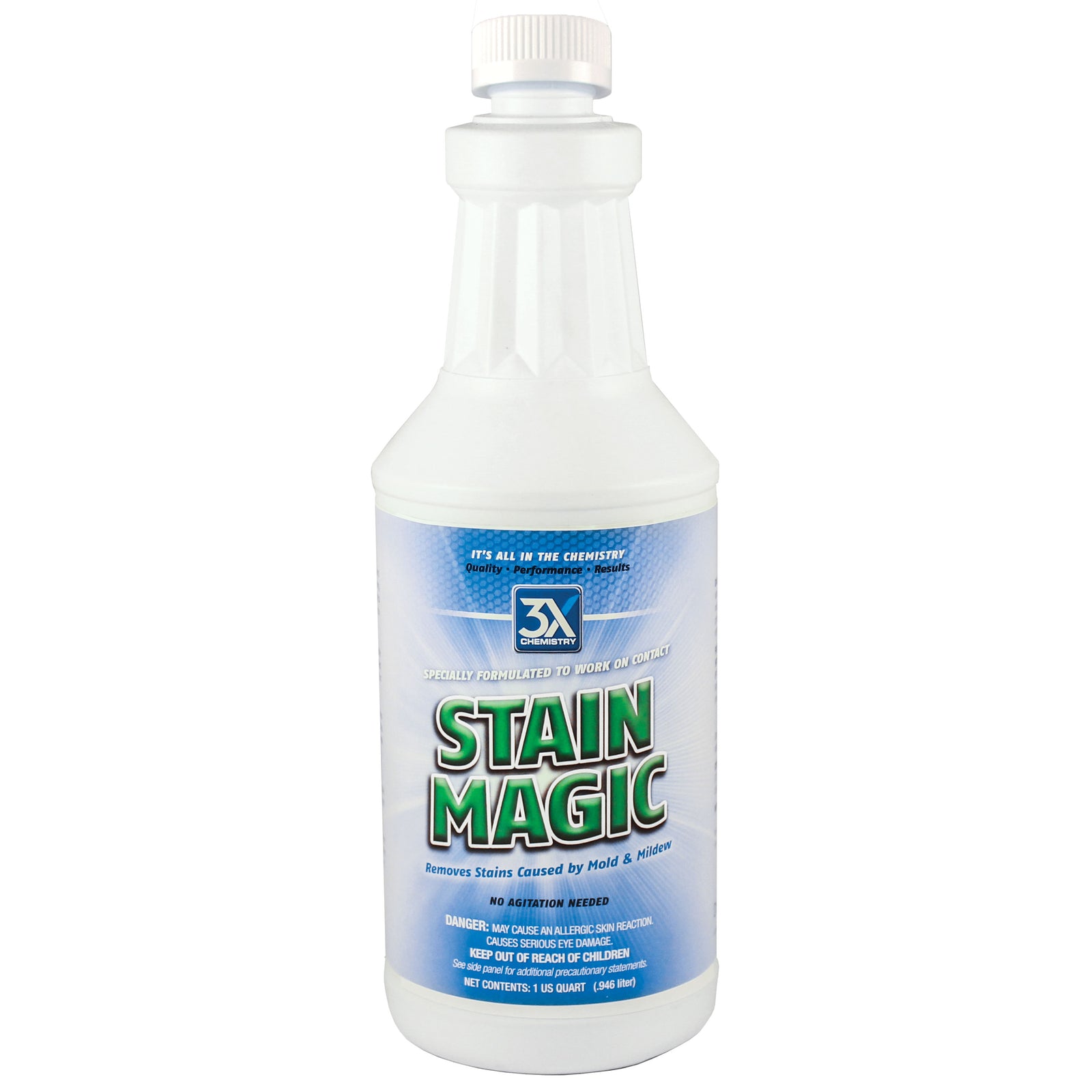 3X Chemistry 161 Stain Magic Vinyl Siding Cleaner - Quart
