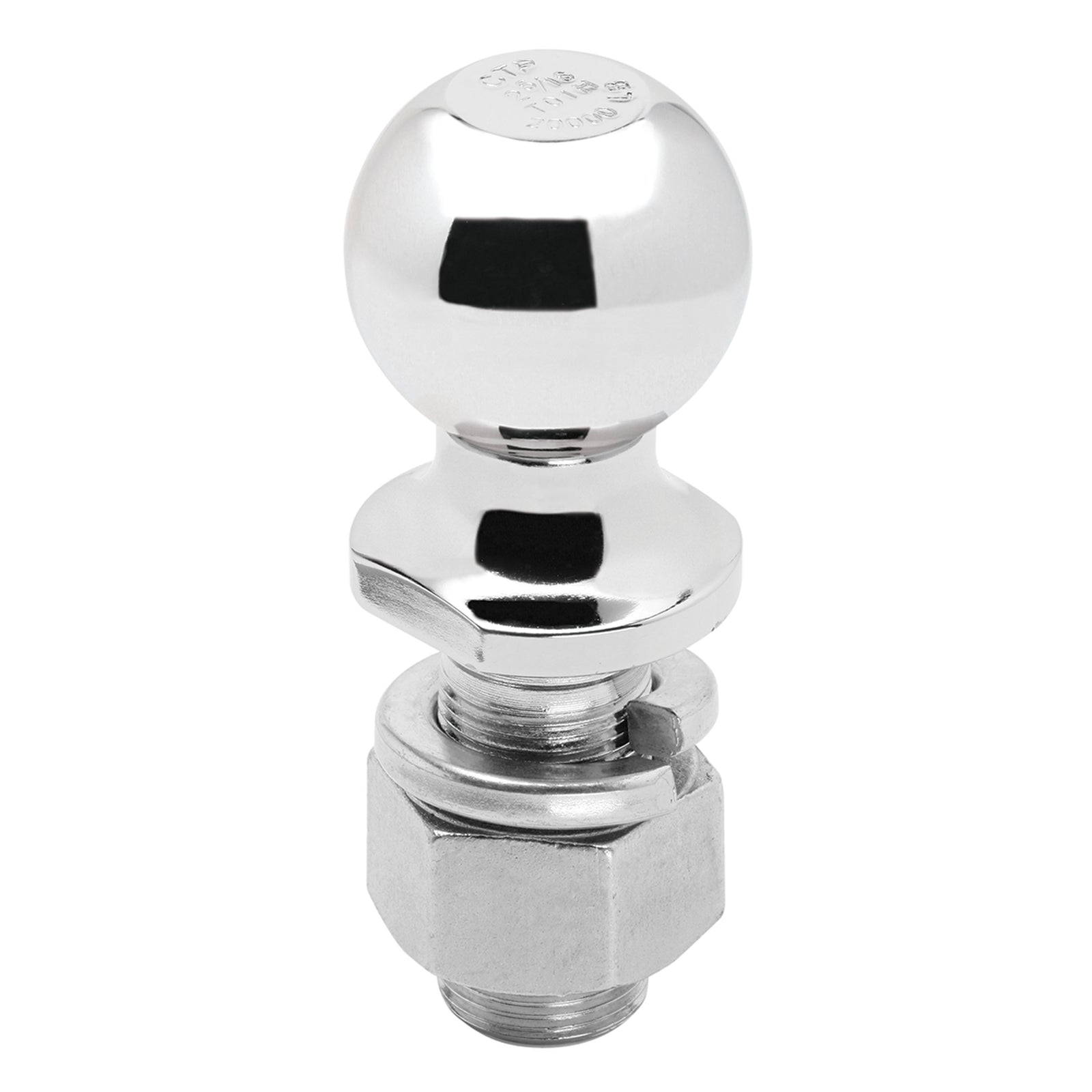 Reese 63840 Class V Hitch Ball - 2-5/16" Ball x 1-1/4" Shank x 2-3/4" Shank Length, 20,000 lbs. GTW, Chrome