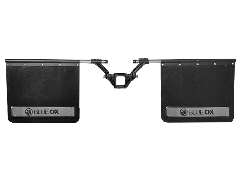 Blue Ox BX88420 Mud Flap System with Rock Screen - 2" Receiver