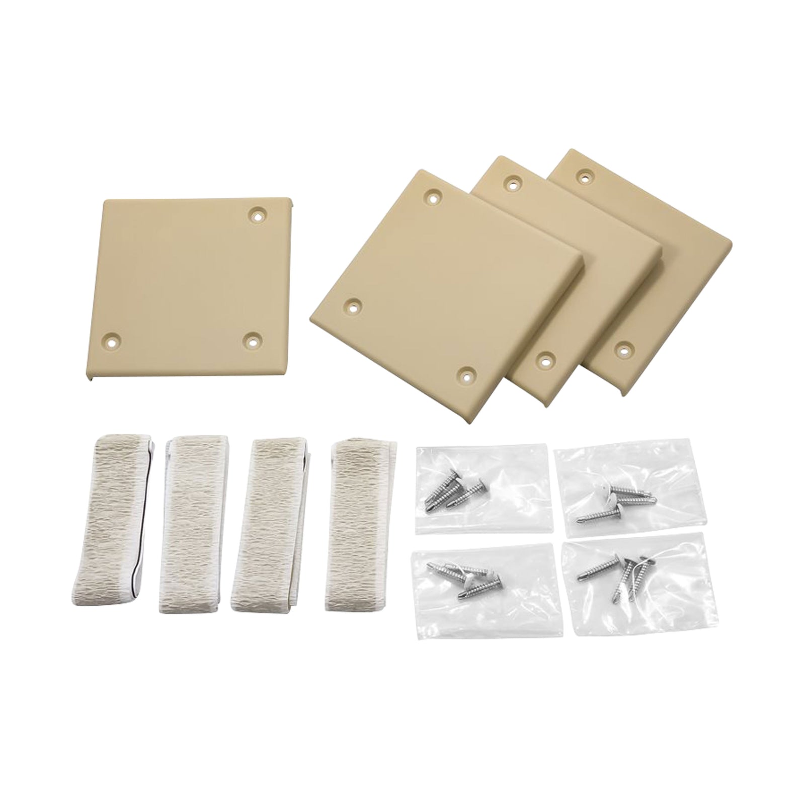 Camco 42217 Slideout Corner Plates Tan