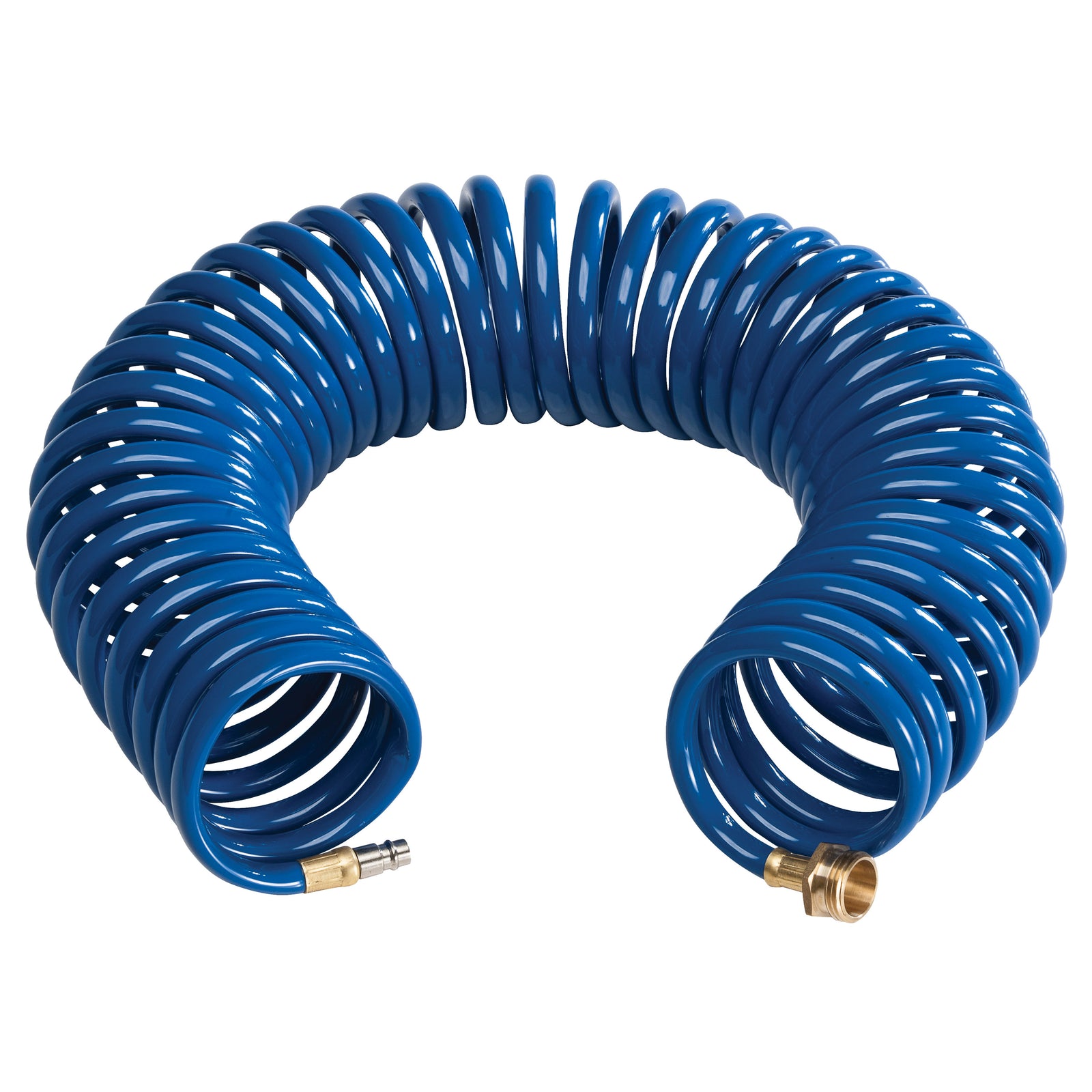 Empire Faucets CRD-COIL-BLU-HS 15' Coiled Extension Hose for Quick Disconnect Valves