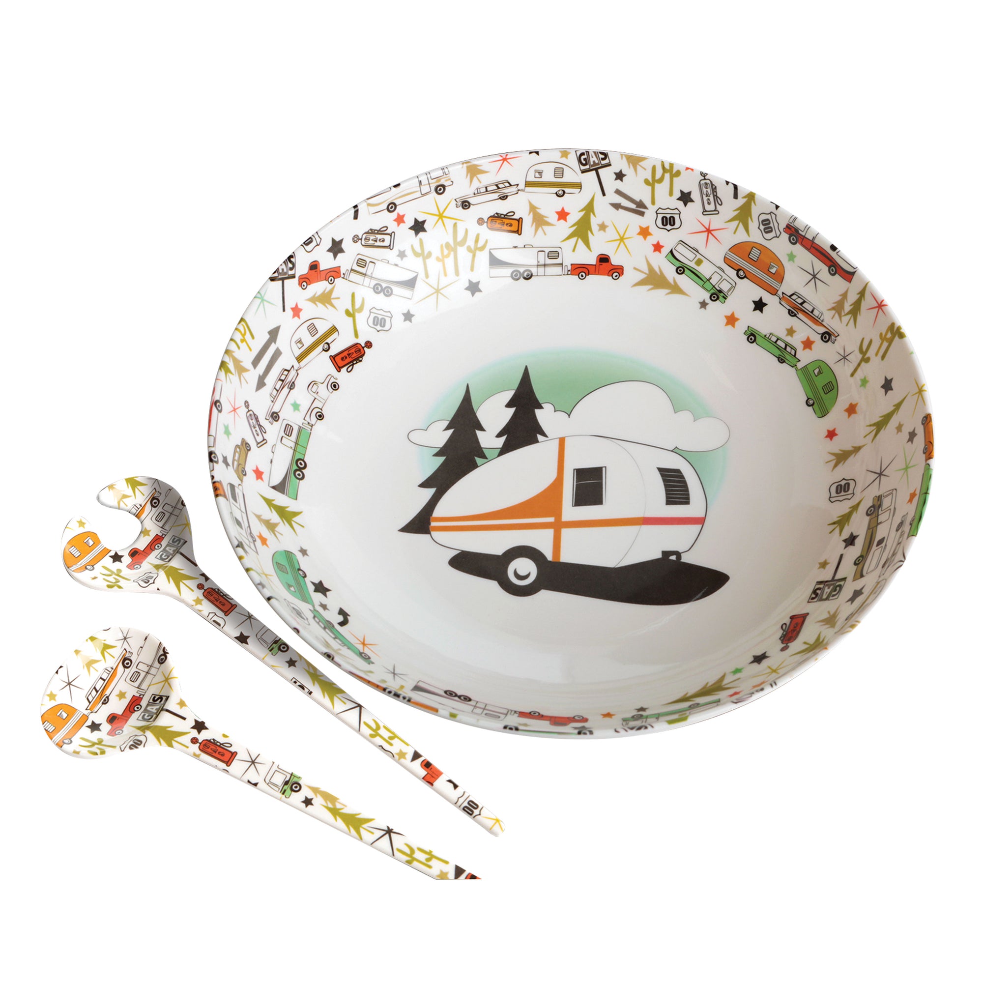 Camp Casual CC-003 Serving Bowl and Servers Set