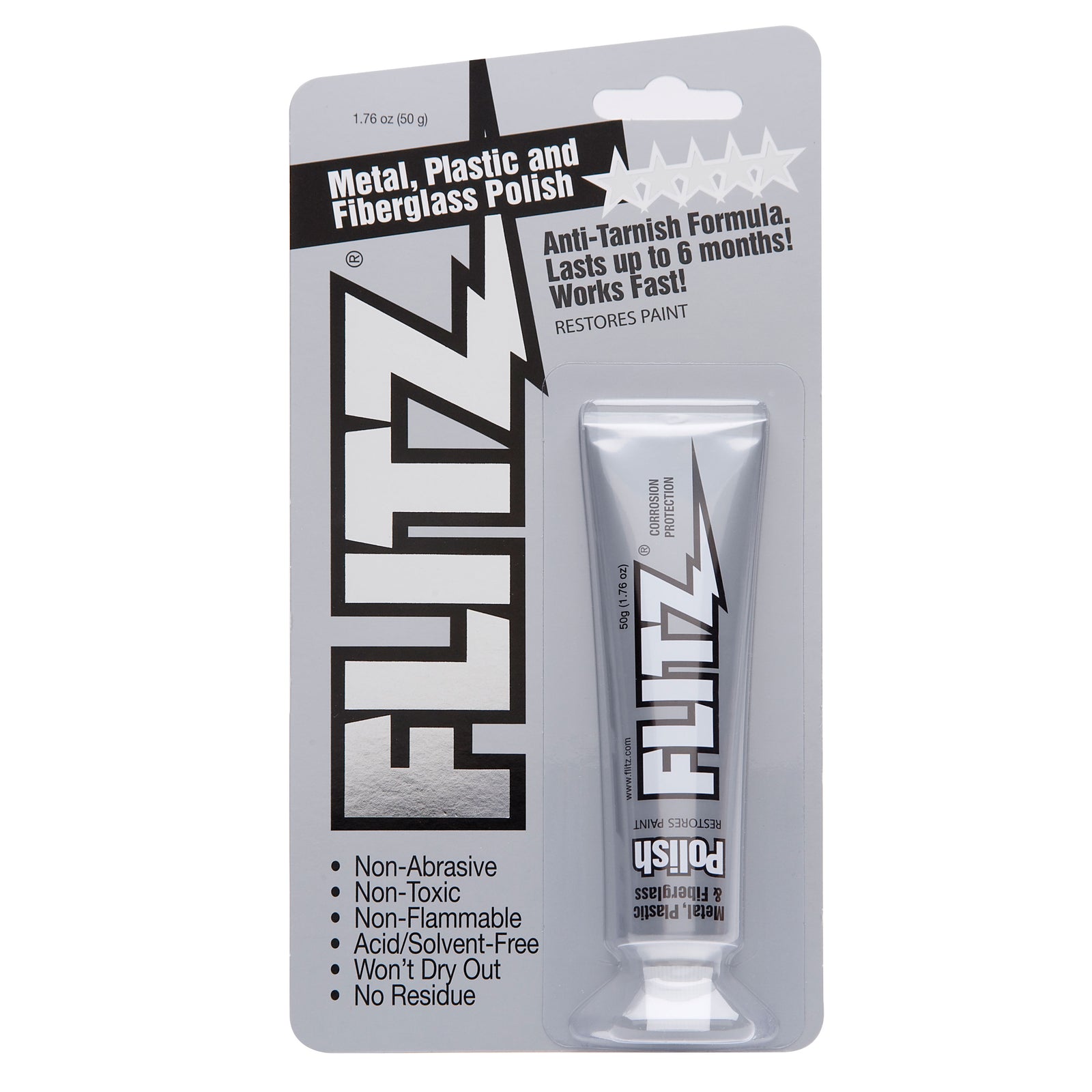 Flitz BP03511 Metal, Plastic and Fiberglass Polish - 1.76 oz.