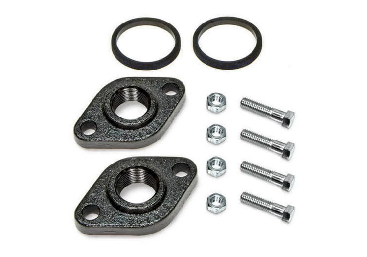 Grundfos 519602 Cast Iron Flange Set for UP Series Circulator Pumps - 1" NPT