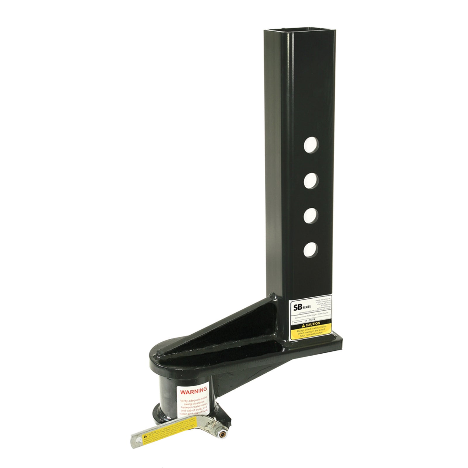 PopUp Hitch SB3 Gooseneck Extended Coupler - 4" Square, 9" Offset