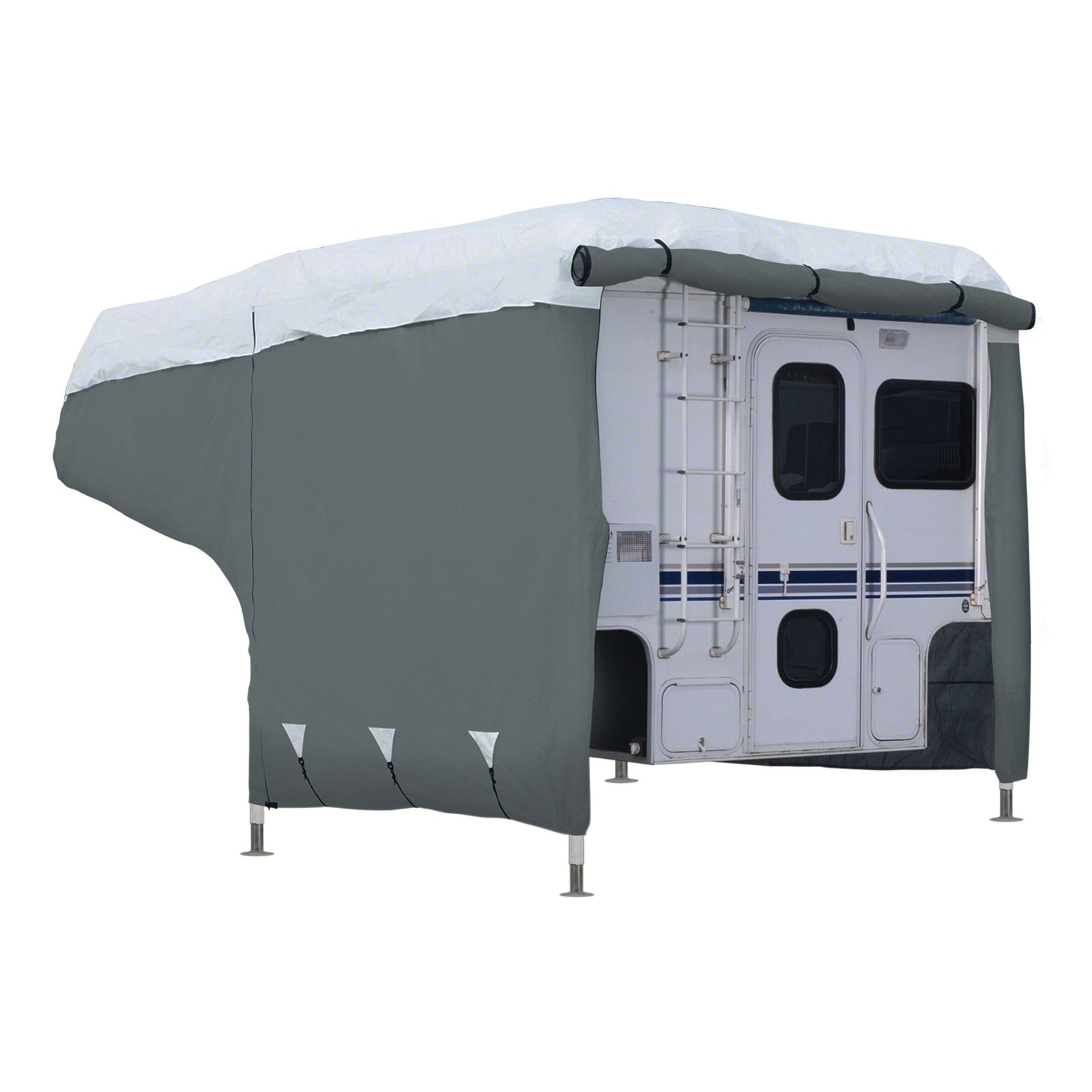 Classic Accessories 80-036-143101-00 Truck Camper Cover - 8' to 10'
