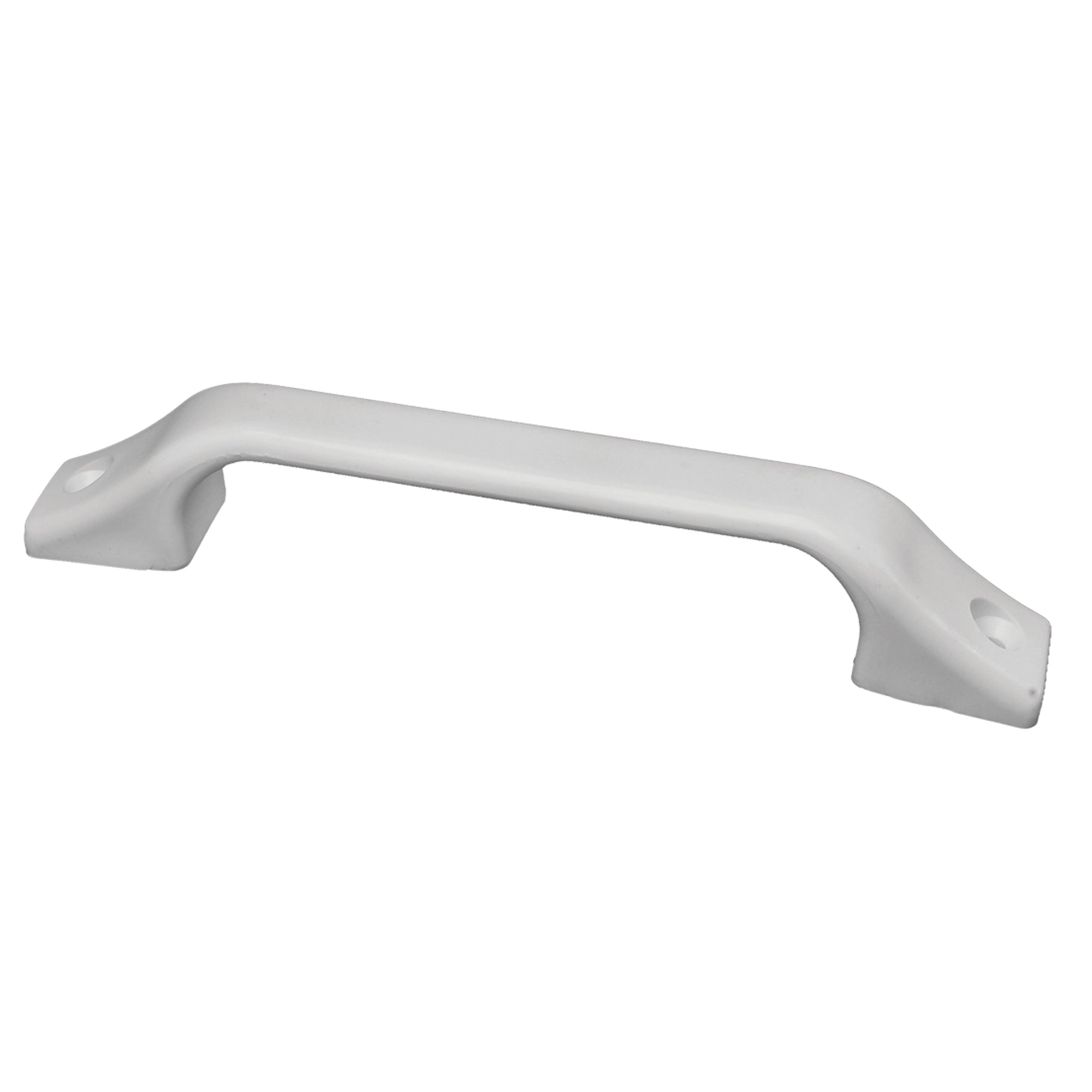RV Designer E222 Grab Handle - White Plastic, 9-1/2"
