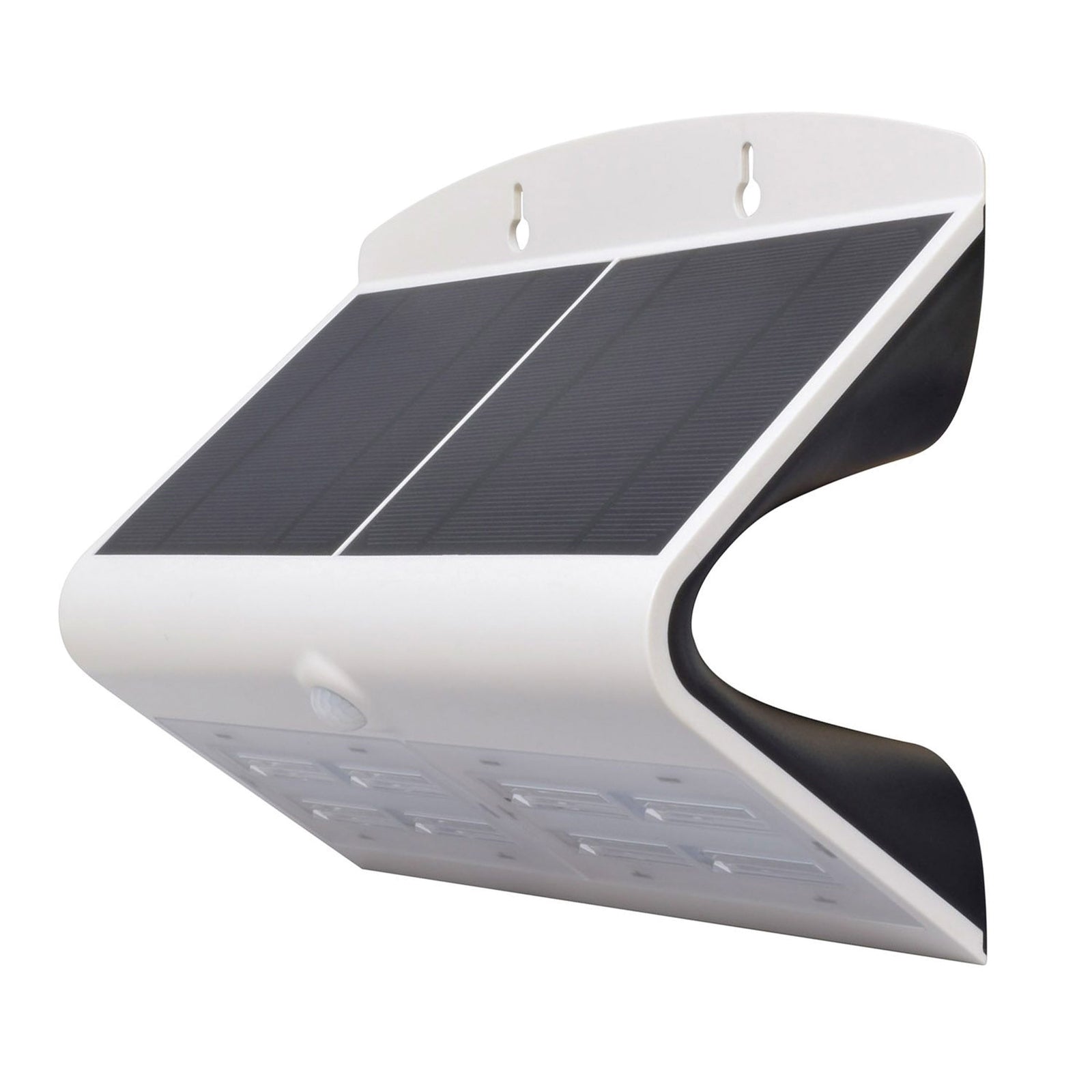 Diamond Group by Valterra DG0168 Solar Led Wall Light with Built-In Motion Sensor - 6.8 Watt, 800 Lumens, White