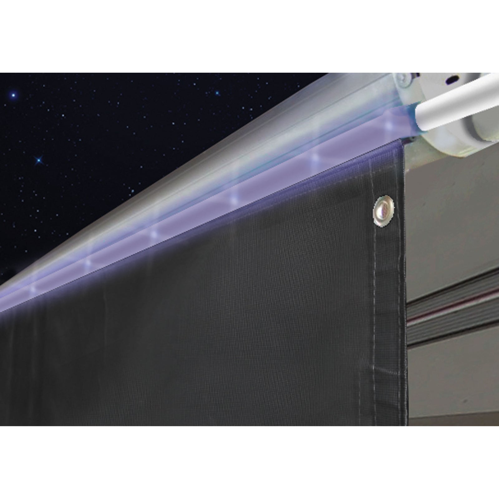 Valterra A30-0750 Awning Drape with Solar Rope Lights