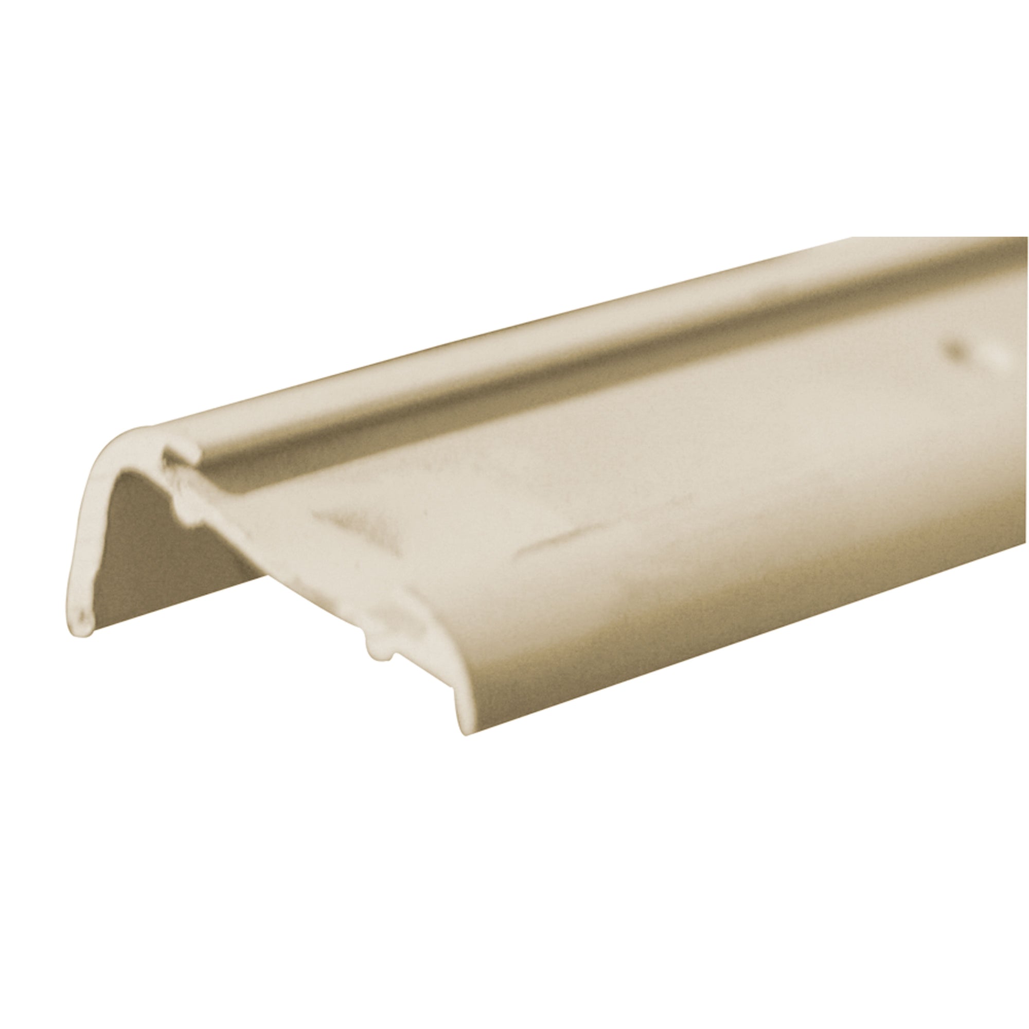 Patrick Metals 164642 Insert Roof Edge with 0.687" Leg Length, Each - 16', Colonial White
